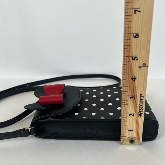 NWOT Disney X Kate Spade Minnie Mouse North South Flap Phone Crossbody  $228 - Picture 8 of 12